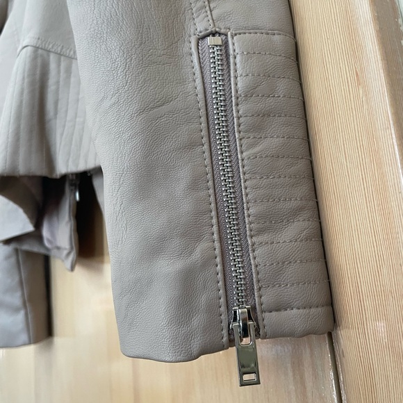 Amaryllis beige/blush faux leather jacket - Picture 6 of 10
